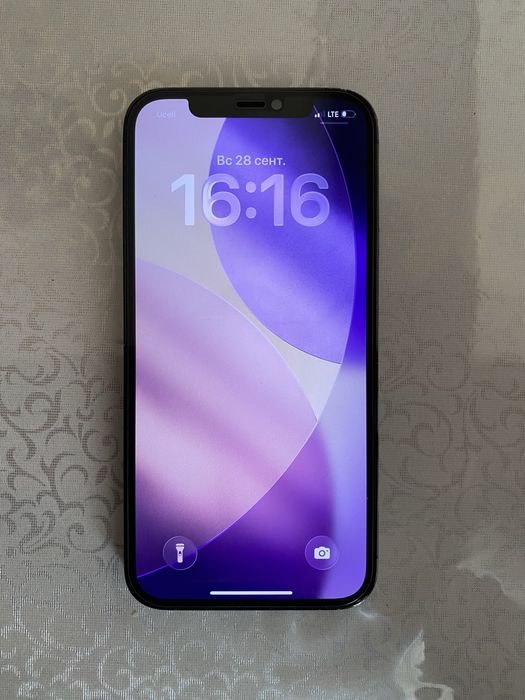 Iphone pro 12 blue