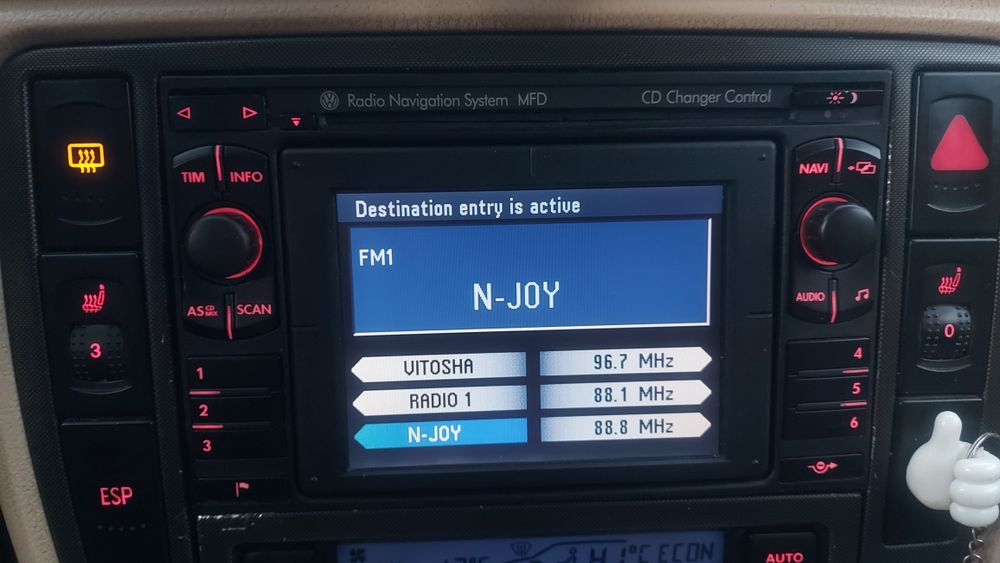 Навигация радио оригинална MFD за Пасат , Голф и др.