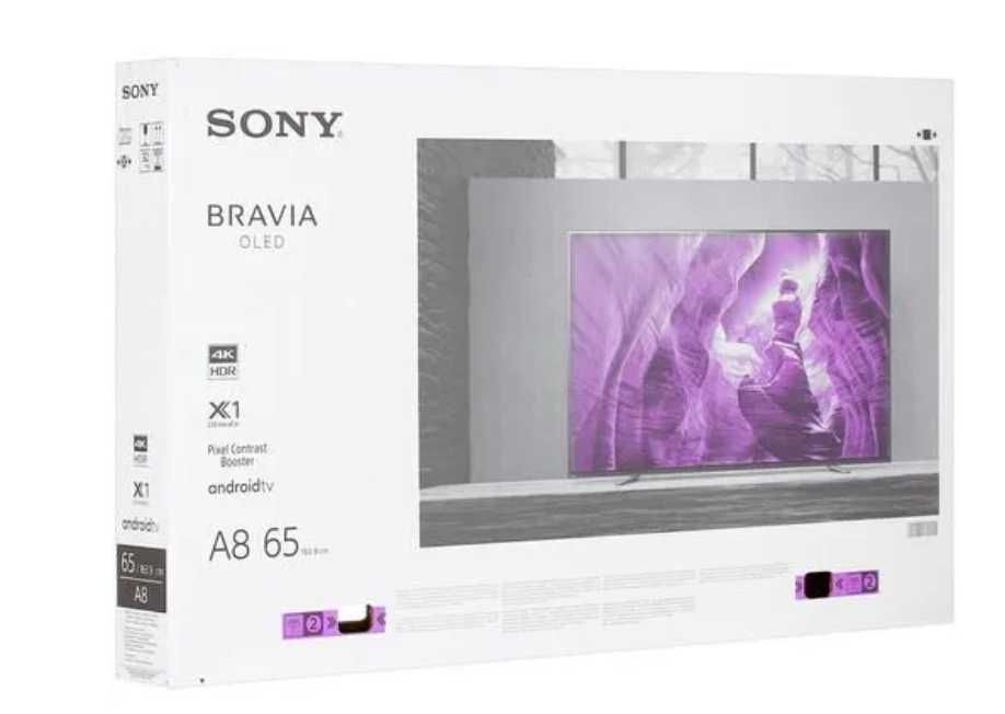 Телевизор Sony Bravia OLED KD65A8BR2 UHD Android Black Smart TV