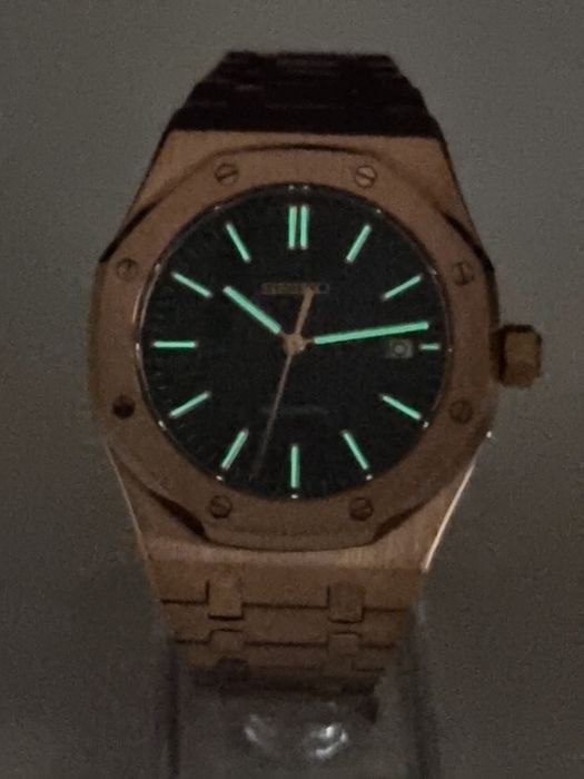Seiko Mod OAK rose gold