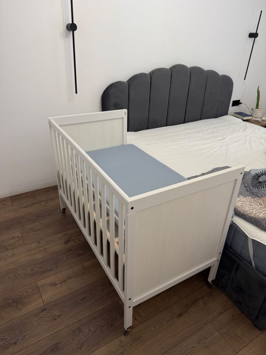 Pătuț Ikea SUNDVIK co-sleeper