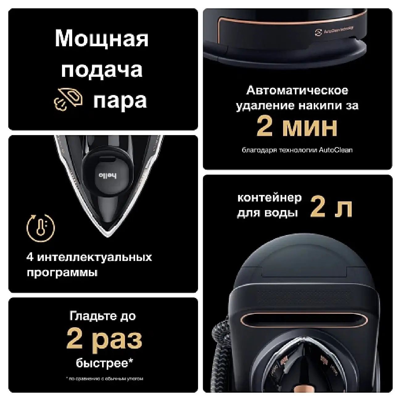 Утюг с парогенератором Braun CareStyle IS9090BK 9 Black
Утюг закажите