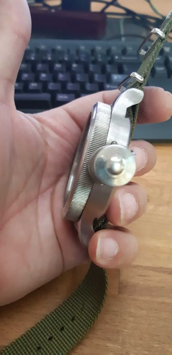 Ceas militar Zlatoust 191 ChS 60mm Deep Diver  - numarul 47