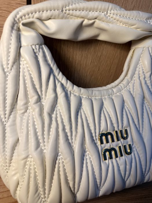 Miu Miu genti alb