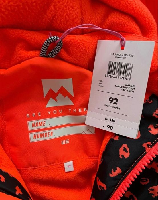 Costum ski We fashion 92