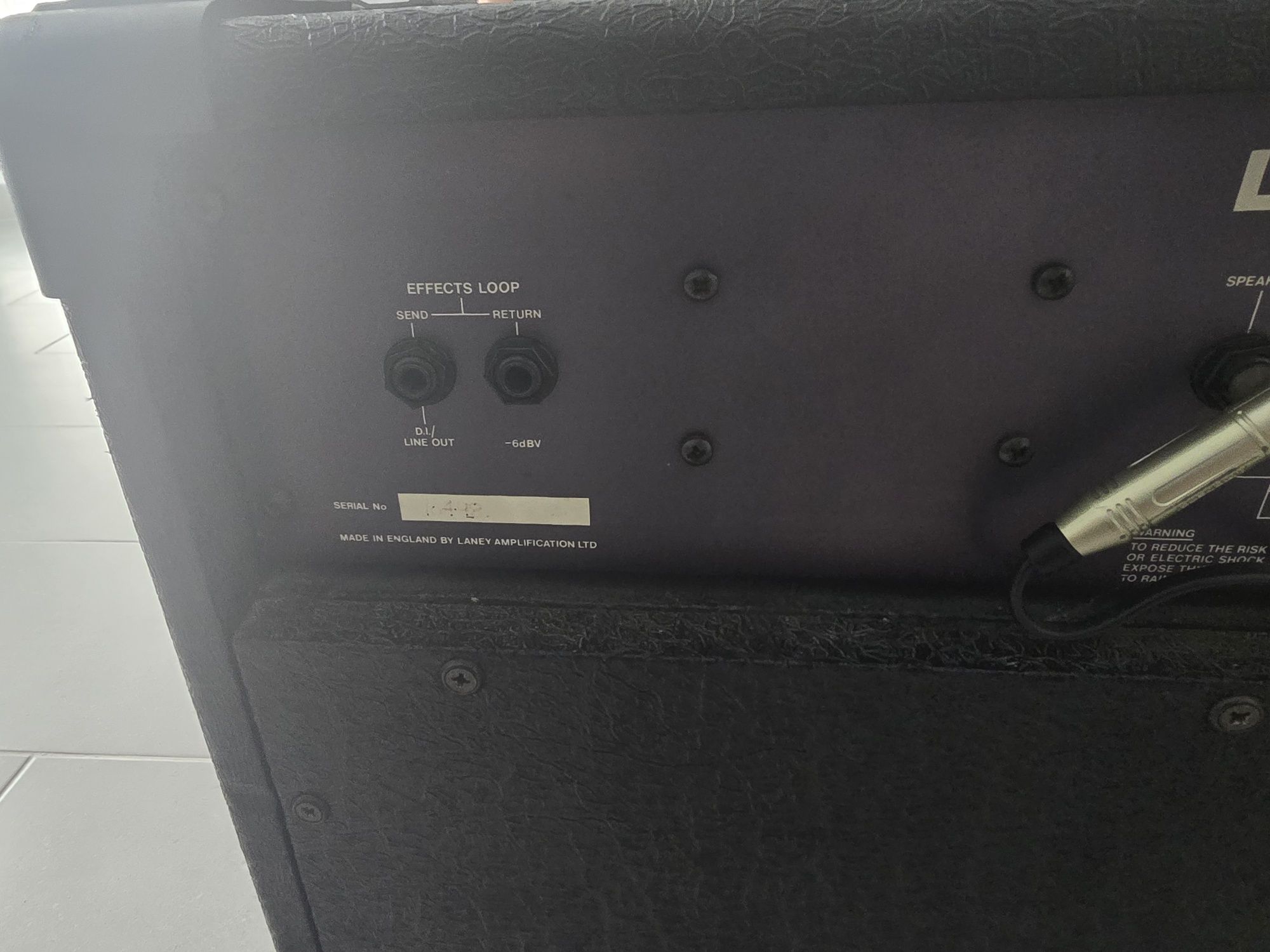 Усилвател за бас китара Laney Linebacker 50W