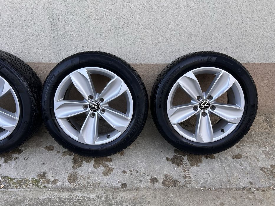 Vand jante 17 originale vw cu anvelope