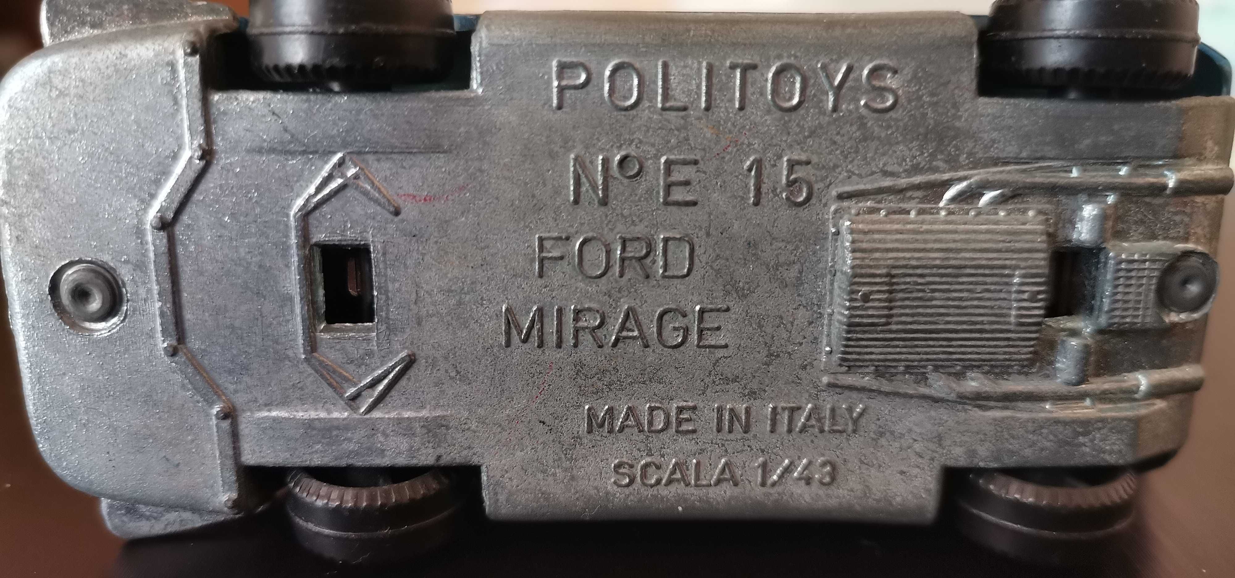 Ford Mirage USA 1/43 Politoys