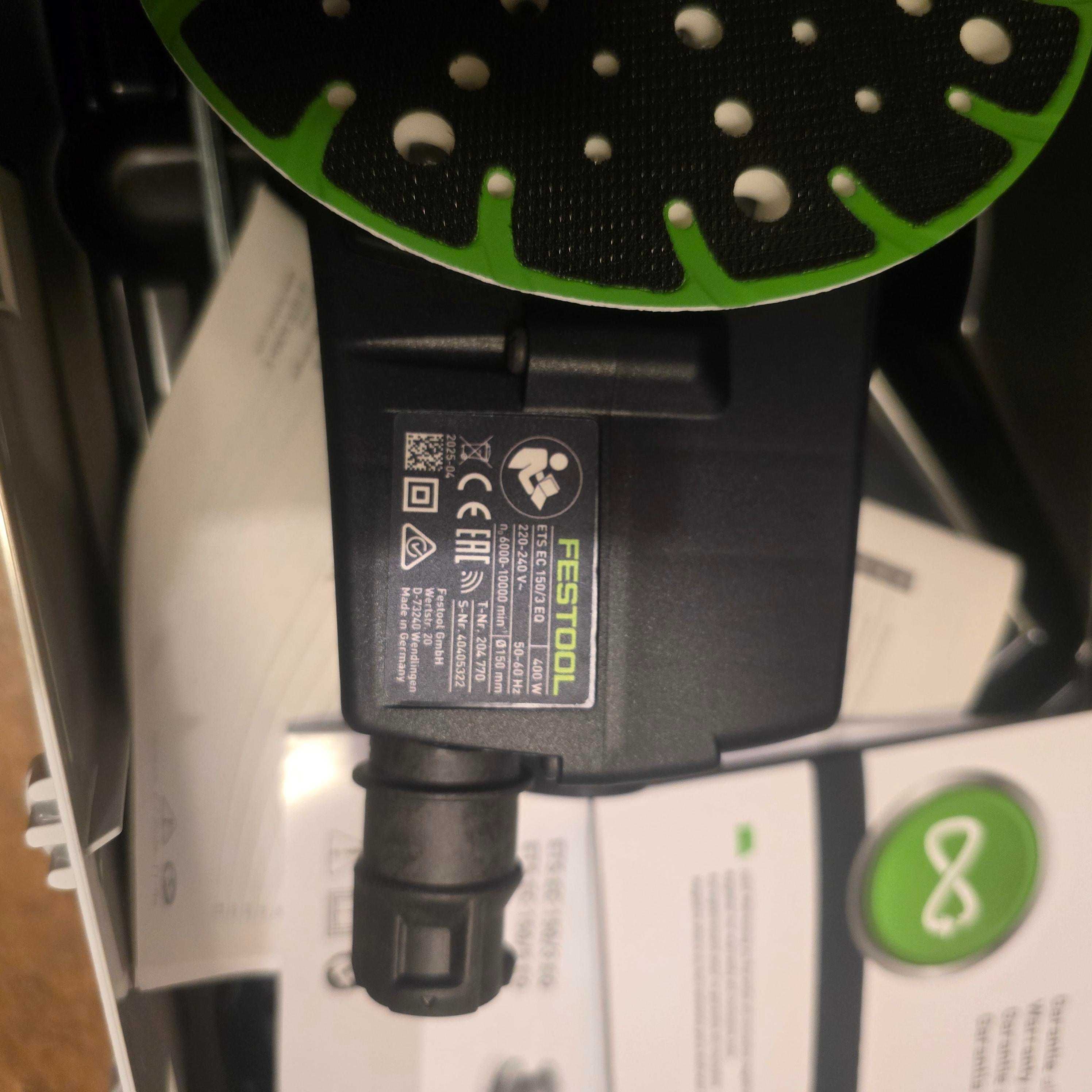 Ексцентършлайф машина FESTOOL, модел ETS EC 150/3 EQ-Plus