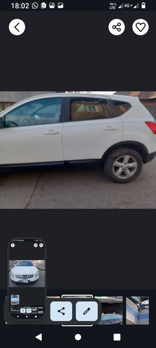 Nissan Qashqai 1.4 tdci 110cp 270000 km aproximativ