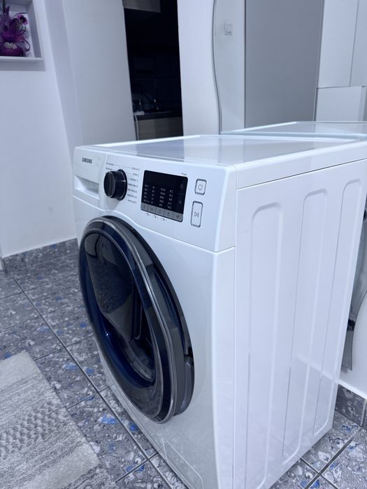 Masina de spalat rufe Samsung 8 kg, Slim, Ecobubble, stare excelenta