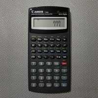 Финансовый калькулятор Canon F-604