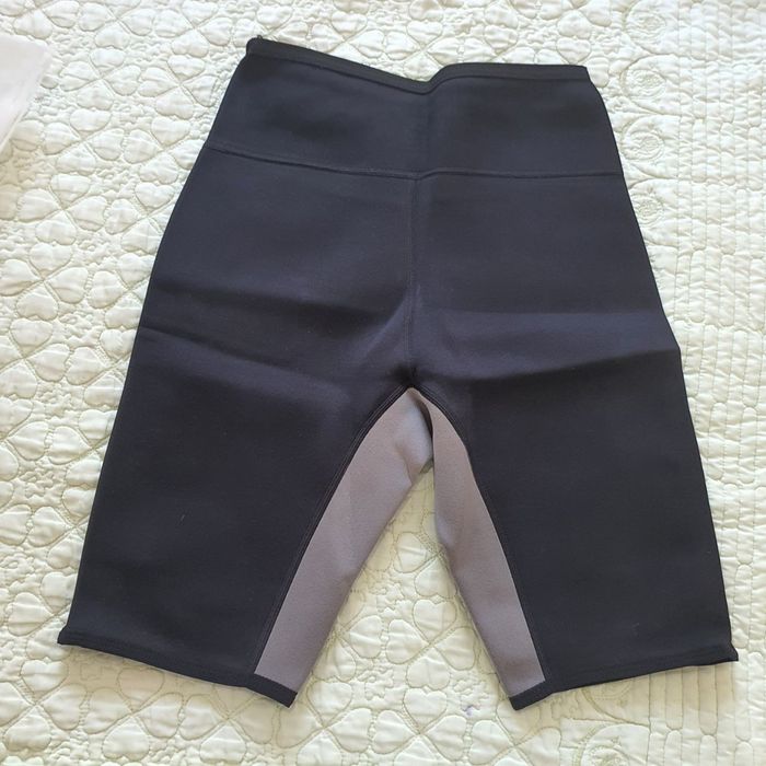 Pantaloni scurți de slăbire pentru transpirație pentru bărbați, saună,