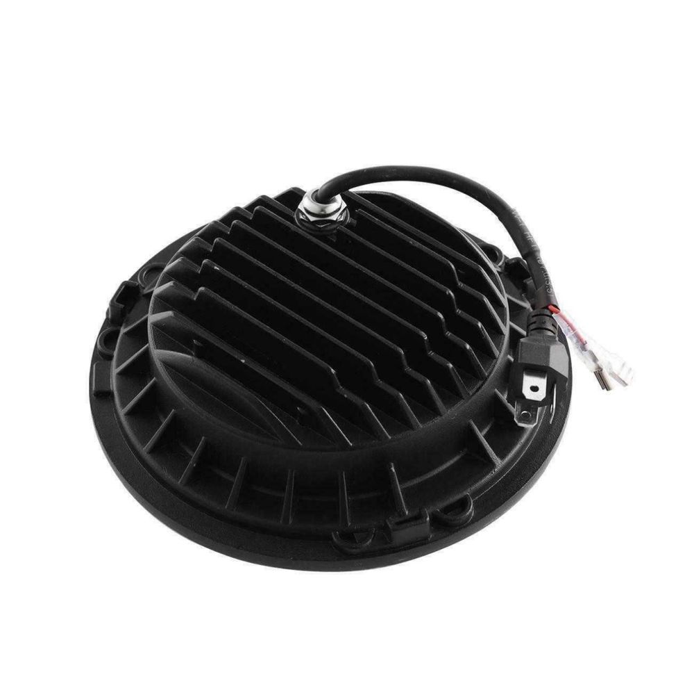 КТ LED Фарове 200W 7 Инч Фарове за Lada Niva Jeep Wrangler Cherokee KJ