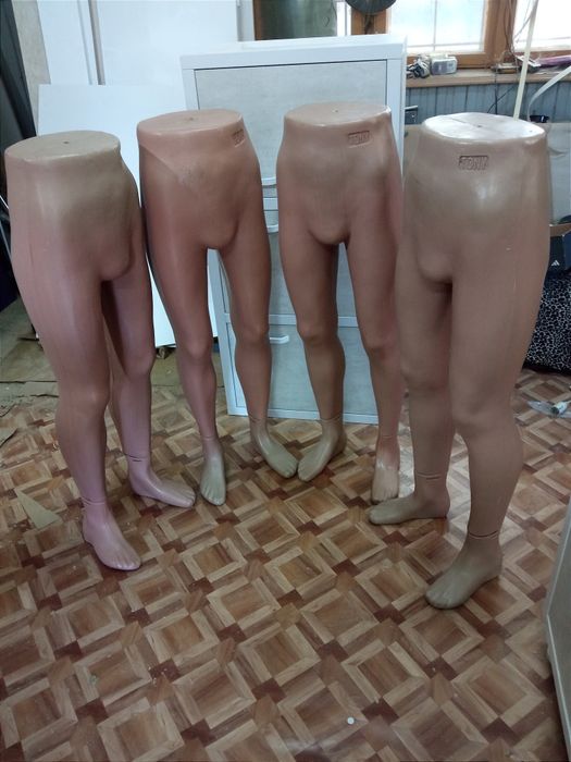 Picioare din plastic 4 bucati