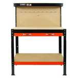 Banc de lucru cu panou si sertare 120 x 60 x 150 cm