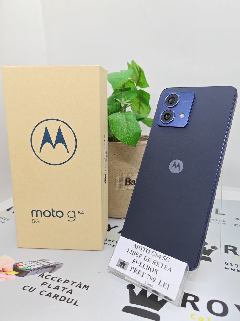 Amanet Royal: Moto G84 5g/ liber de rețea /Fullbox