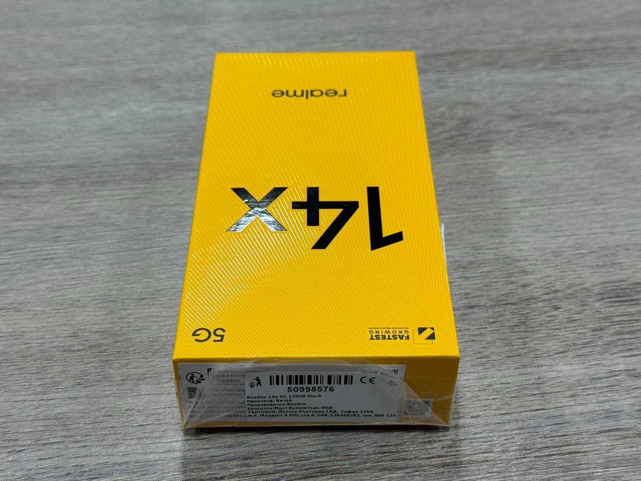 НОВ! Realme 14X 5G 128GB 6GB RAM Dual