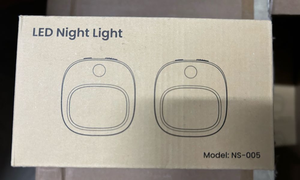 Set 2 buc lumini cu senzor pentru priza