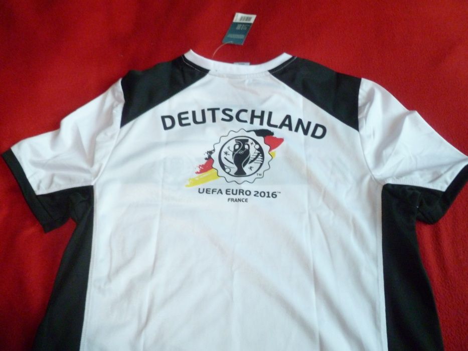 С и М размер НОВА тениска на европейското първенство 2016 Германия
