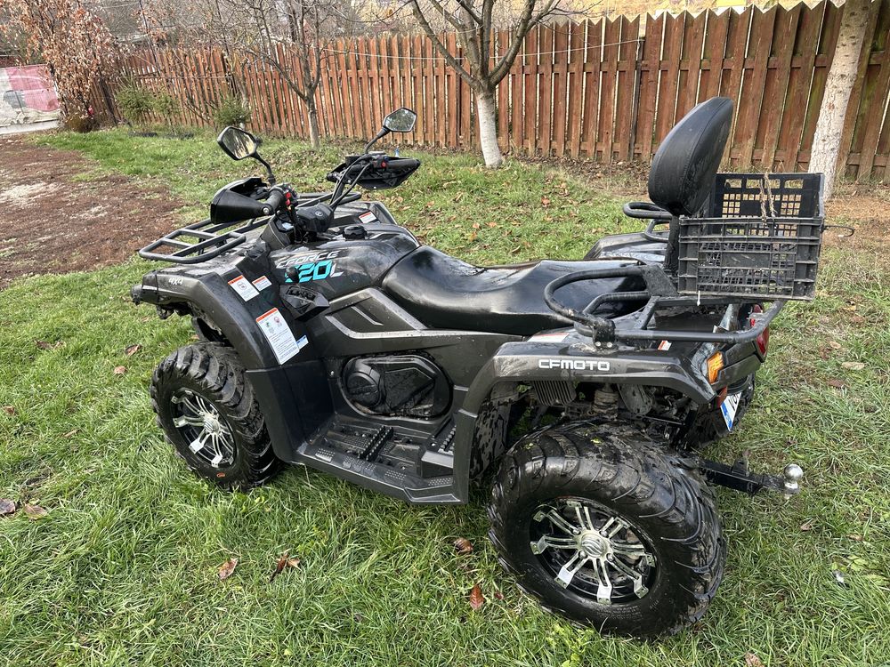 Vand Atv CF Moto 520L inmatriculat  An 2020 2 pers