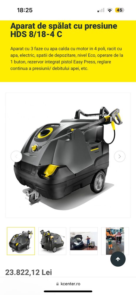 Karcher HDS 8/18-4c Nebulizator apac 50l