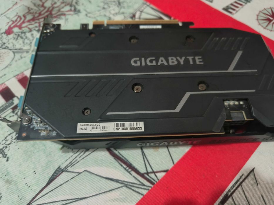 Placa video Gigabyte GTX 1660 Super OC 6GB GDDR6 192 bit