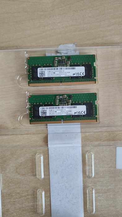 Rami 2x8 GB DDR 5 DualChannel, 4800 MHz, Notebook