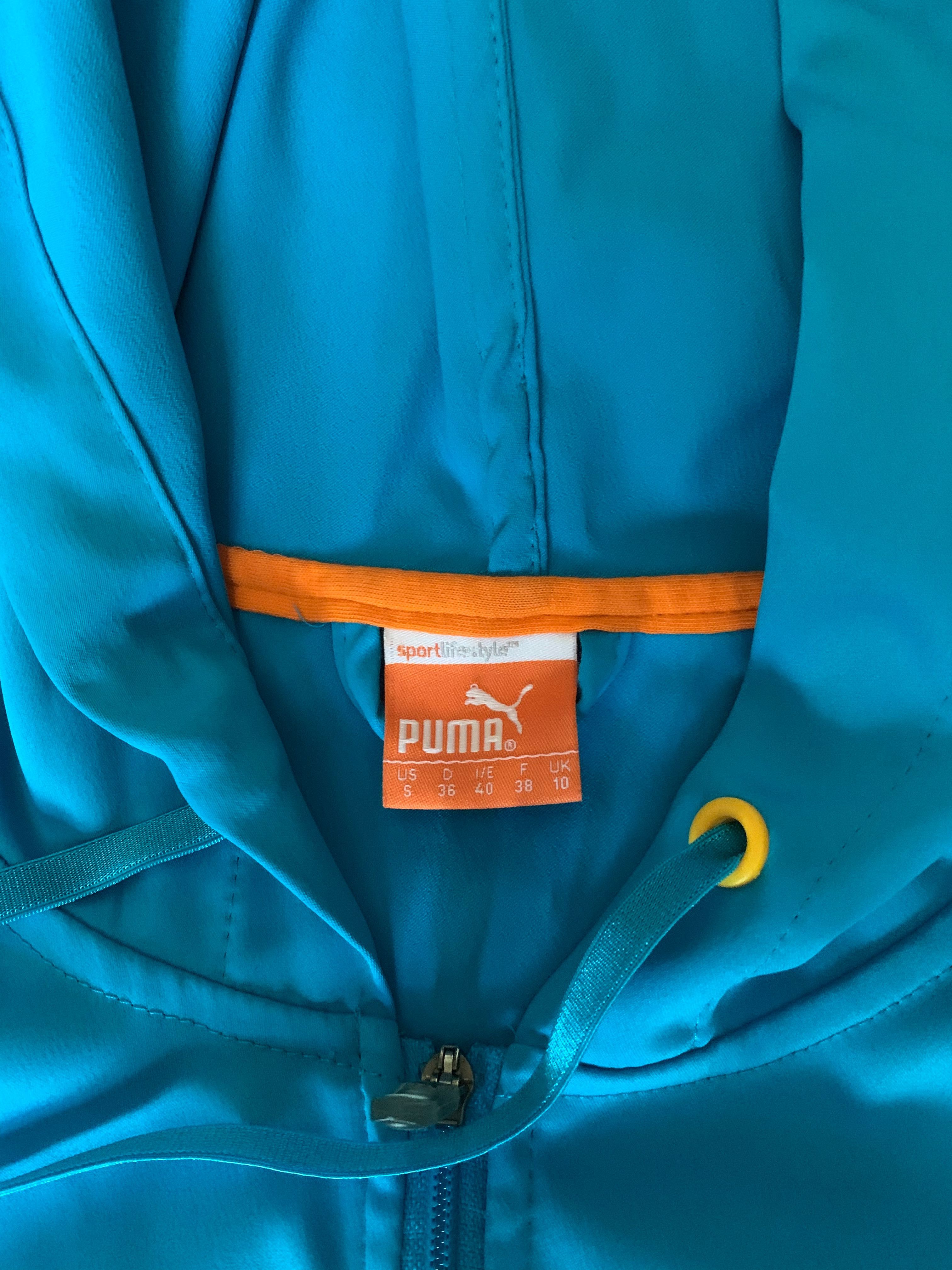 Суитшърт суичър горнище PUMA в ярко синьо, размер 36 S