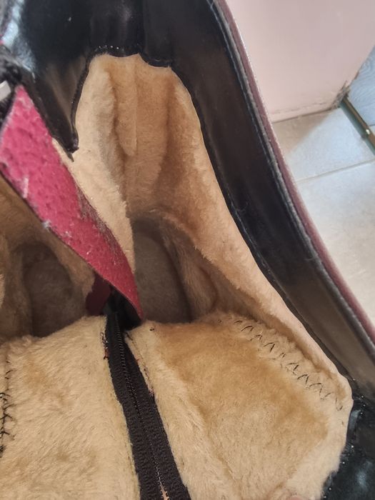 Боти за момиче 29 номер, естествена кожа