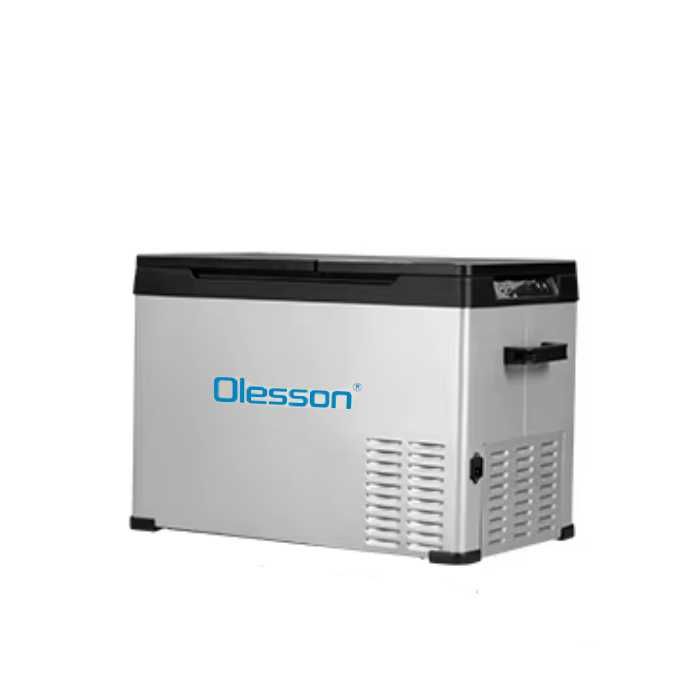 Портативен хладилник Olesson 30L с фризер – 12V / 24V / 220V автомобил