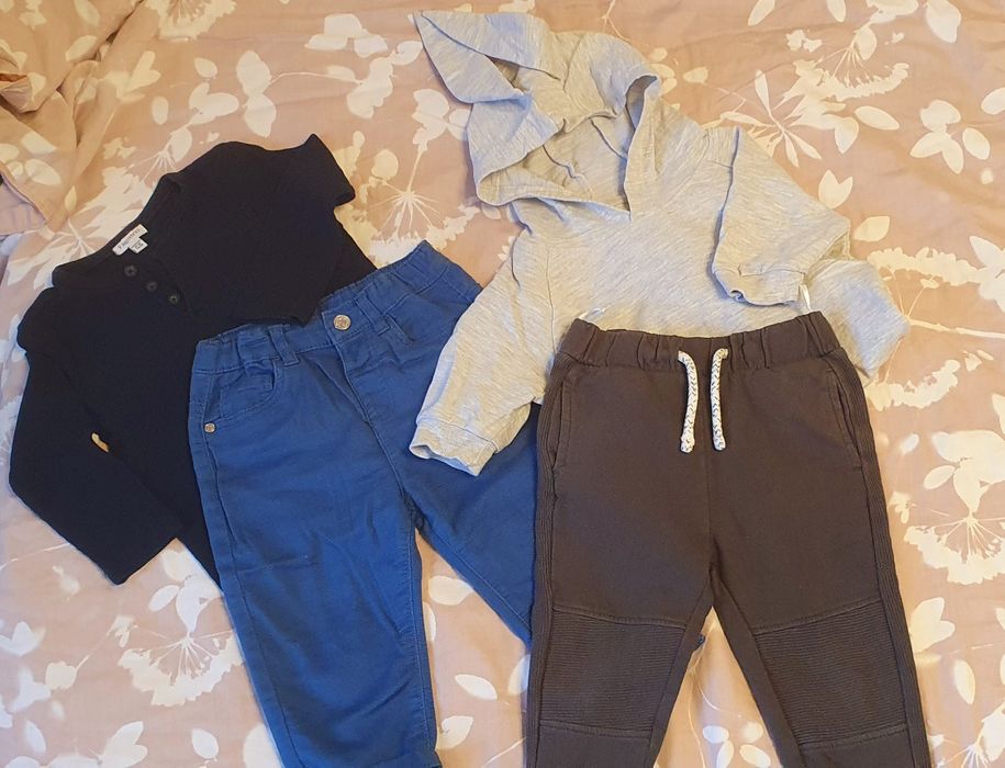 Set bluză iepuraș si pantaloni x2