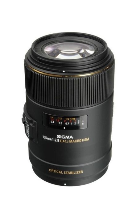 Объектив Sigma 105mm f/2.8
EX DG OS HSM Macro Nikon