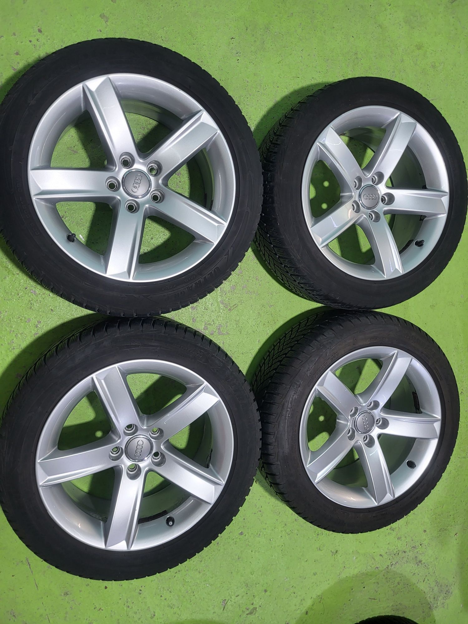 17 5x112 Audi A4 A5 A6 Vw Passsat Touran Caddy Tiguan Skoda 5х112