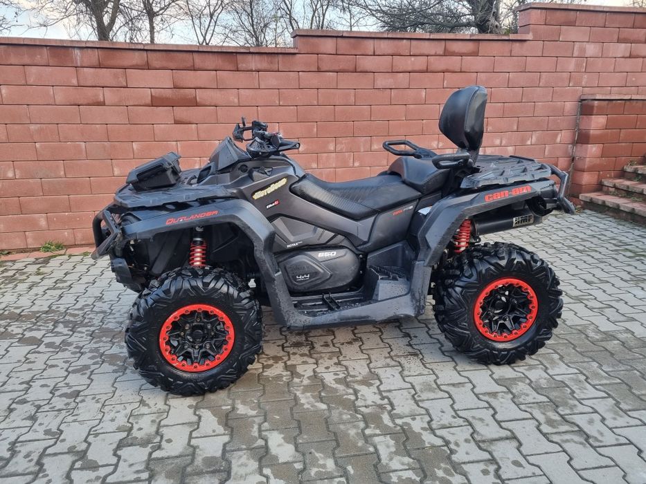 Can am outlander 650 max xtp plus fox