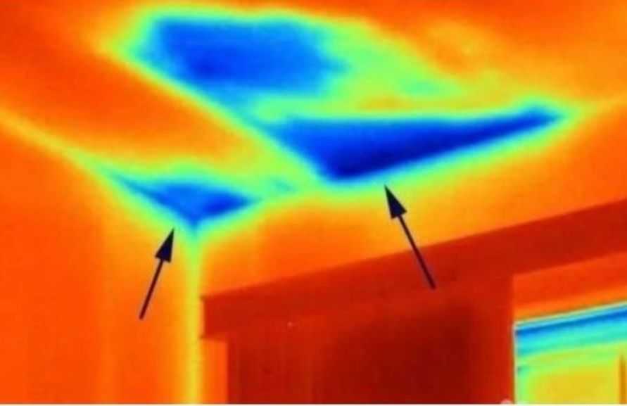 Тепловизор. Течеискатель. Поиск утечки тепла воды . Диагностика.