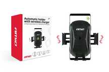 Suport telefon automat cu incarcare wireless, pentru smartphone cu tehnologie incarcare QI, micro USB, Amio PHW-02
