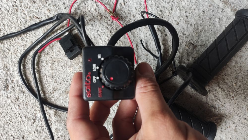 Подгряващи дръжки за мотор !