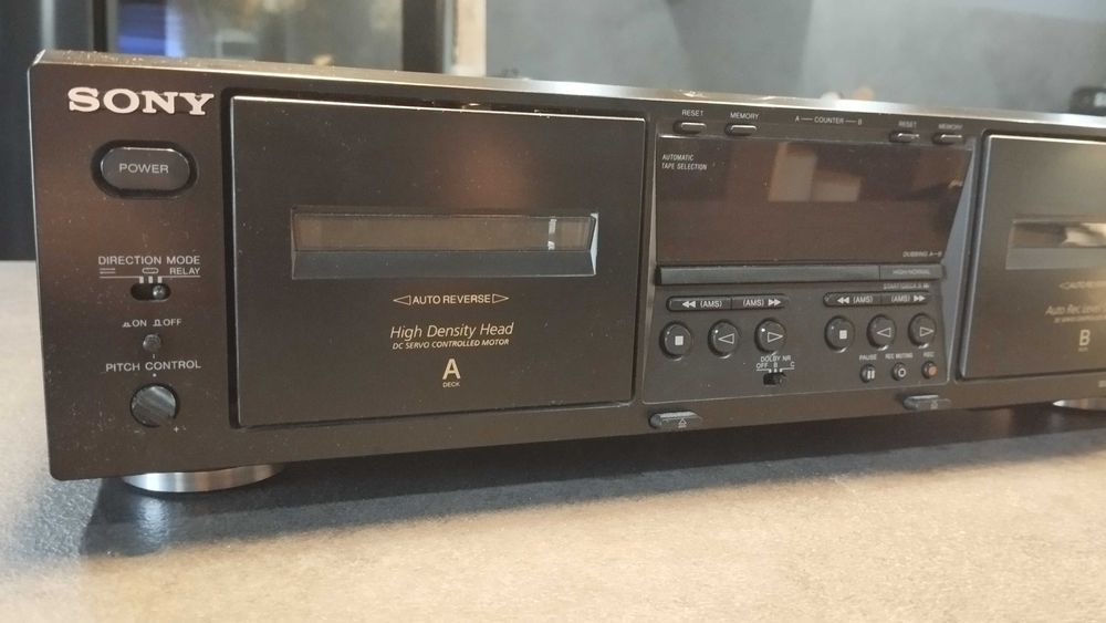 SONY TC-WE475 Двоен касетъчен касетофон Dolby High Density Heads Stack