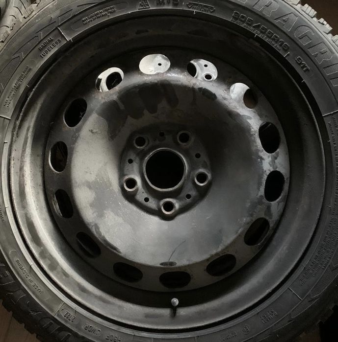 Set jante 16 Tabla vw audi 5x112 et 46 fara anvelope