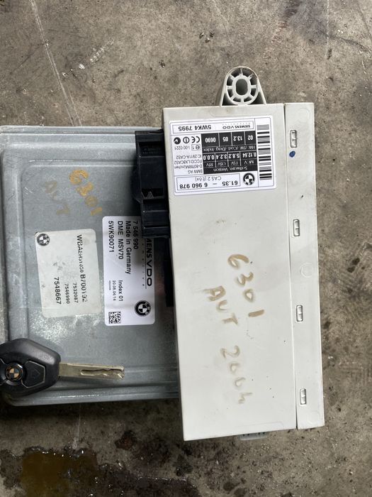 Ecu Calculator motor BMW e60 e63  seria 5 6 3.0 benzina manual automat