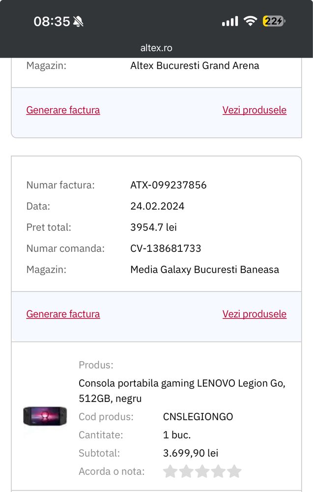 Lenovo legion go 2TB