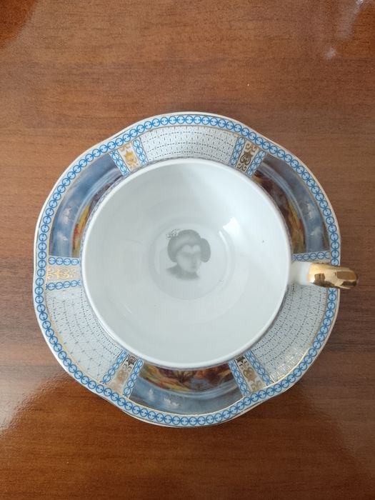 Фарфоровые кофейные пары. Новые.