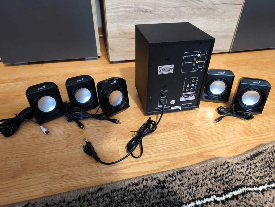 Boxe Genius 5.1, SW-5.1 1020 II,  CA NOU