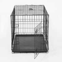 Клетка за куче за дома или за транспорт 76-57-53 см
