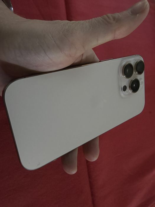 -Iphone 16Pro, E-Sim, ca Nou, 128Gb, 8Ram, bat: 96%, Desert Titanium,