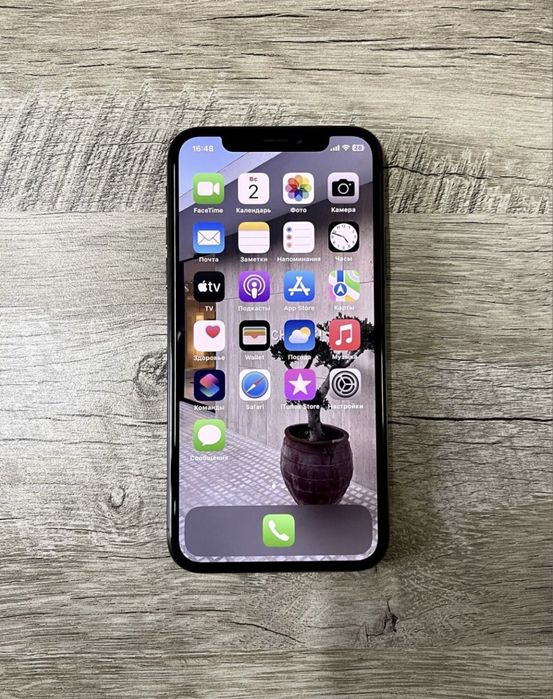 Iphone X, 64gb 100акб