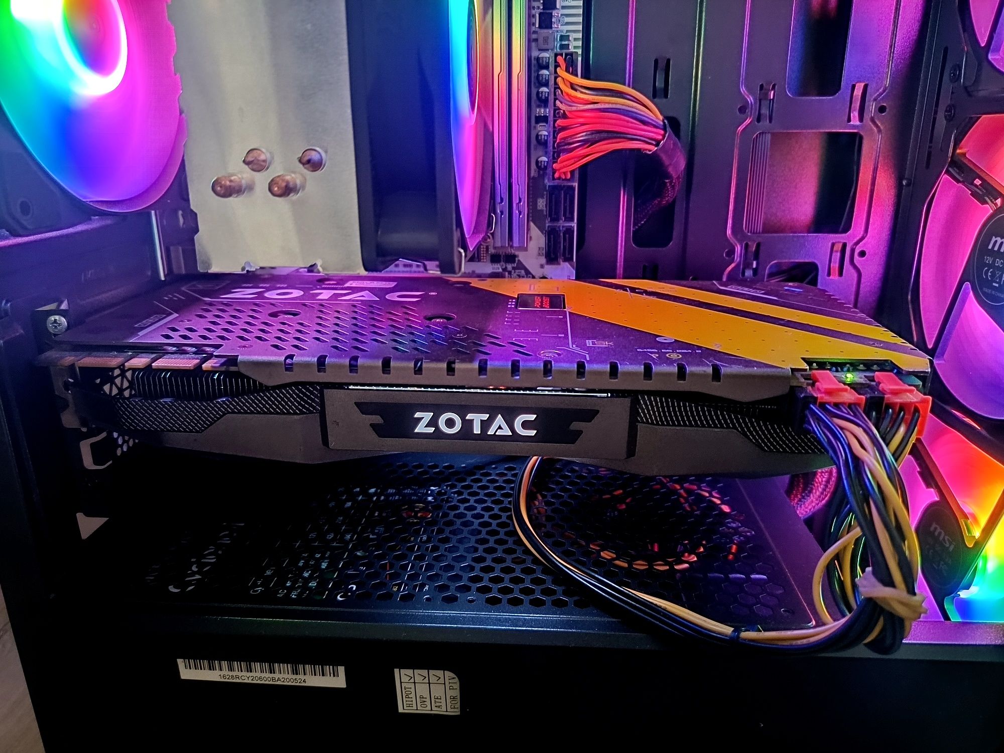 GTX 1070 8GB PowerBoost Zotac видеокарта