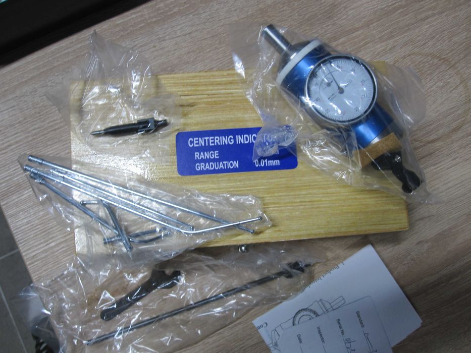 Set indicator coaxial de centrare 0-3 mm 1 instrument de frezare