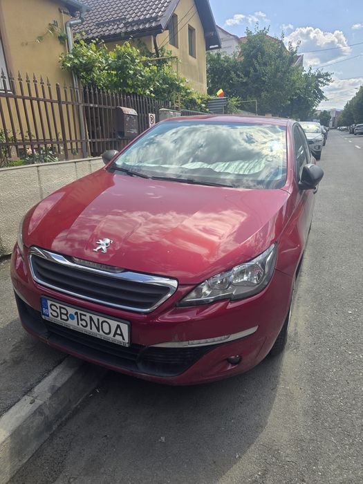 Urgent,vând Peugeot 308, benzina 1.6 Full option-140.000km, fabr.2014